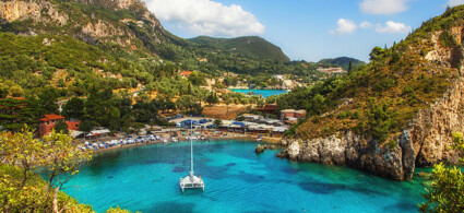 Plage de Paléokastrítsa